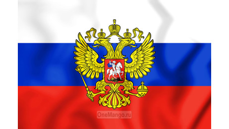Занавес флаг России 001