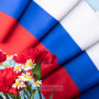 Занавес флаг России 004