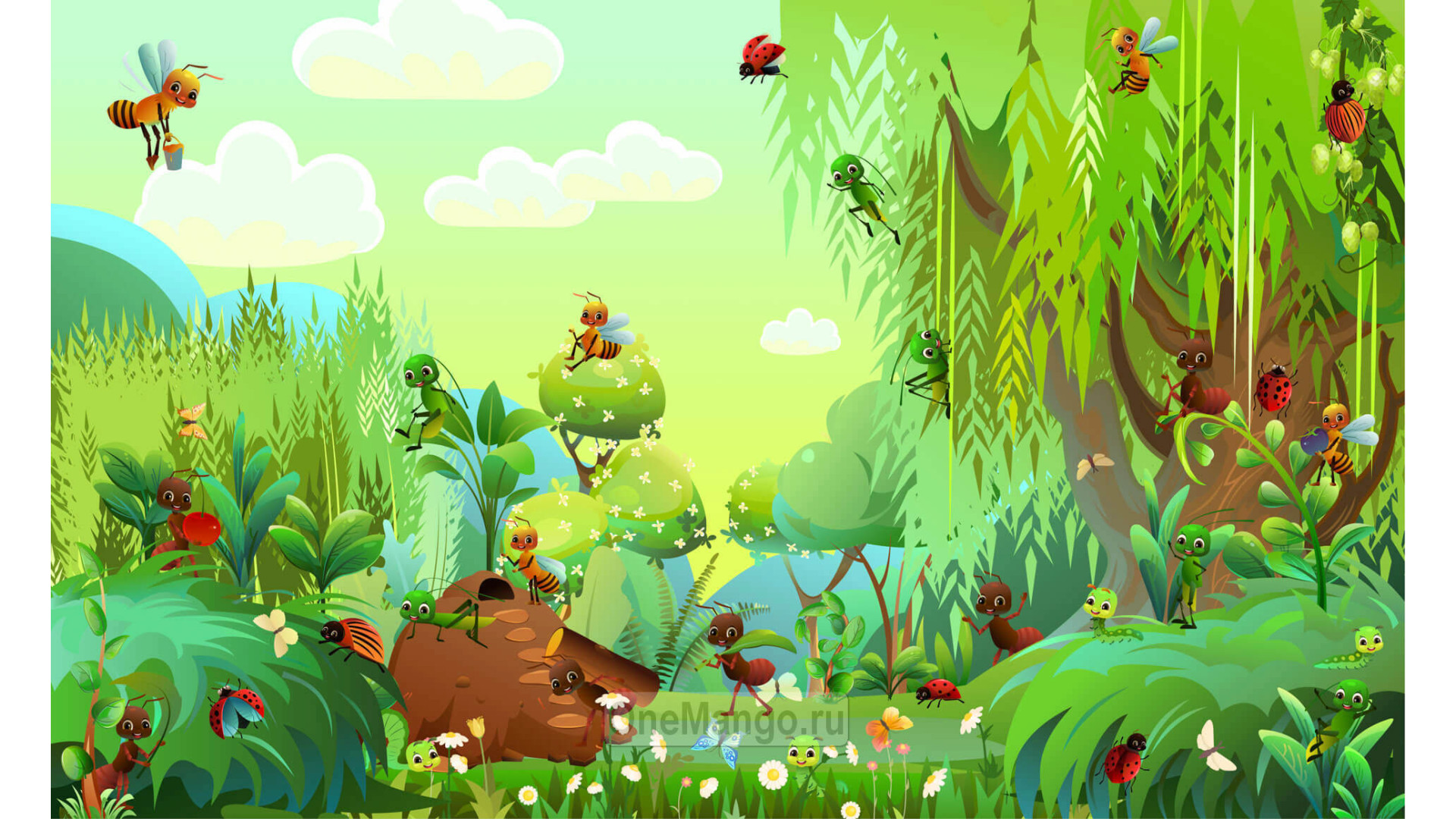 Сказочный занавес 096