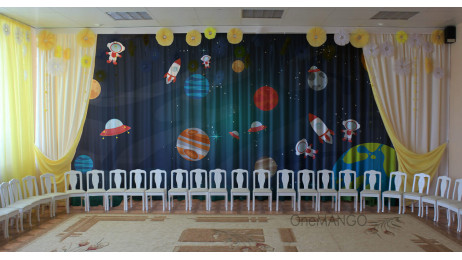 Занавес день космонавтики 008